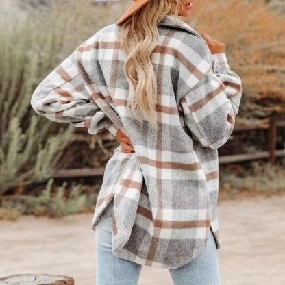 Florentina - Moderne rutete kjole for kvinner