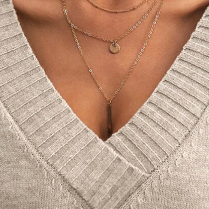 JOELLE - Uformell genser med V-hals