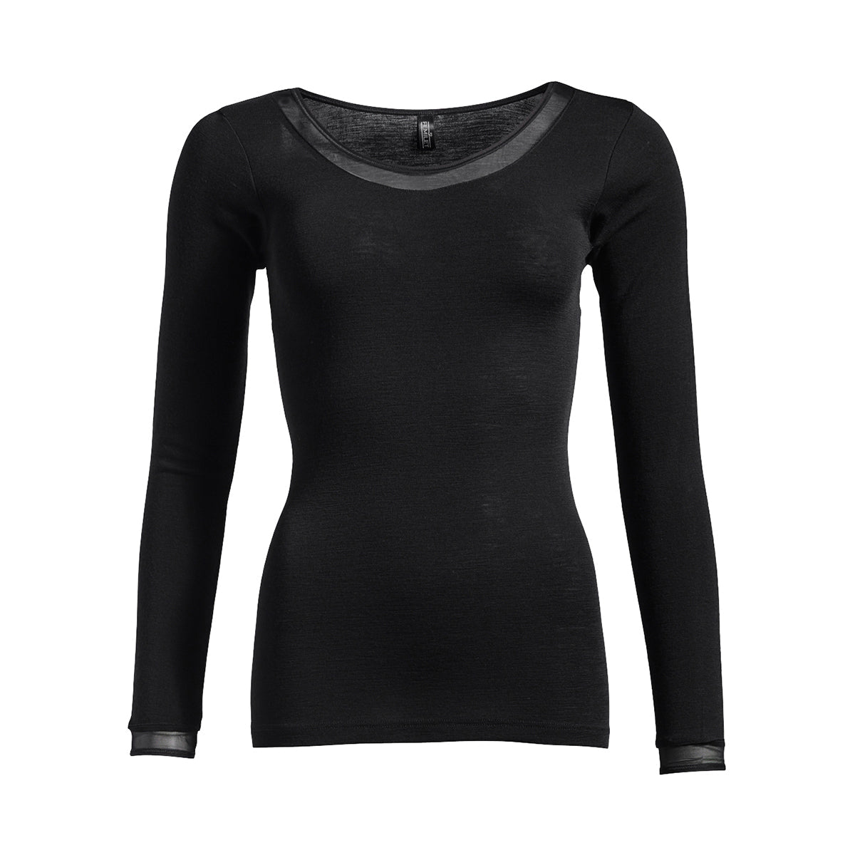 Femilet Juliana bluse, svart