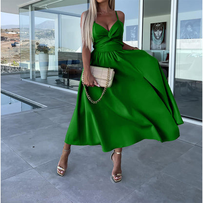 VITA - Trendy midilengde sommerkjole