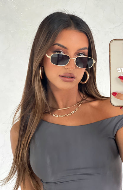 VEUX – Solbriller i metall med glasslinser