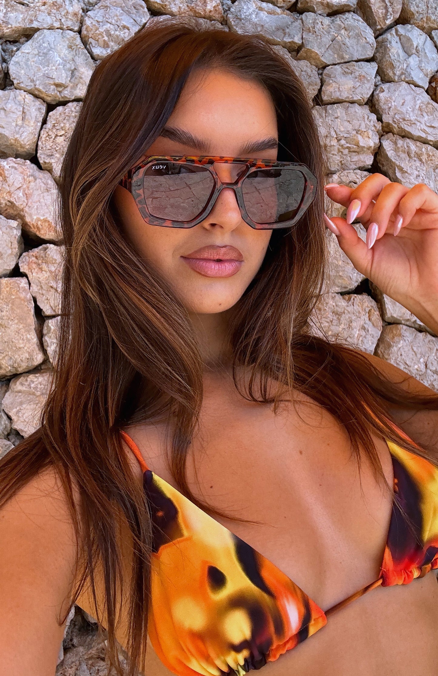 VIBA – Solbriller i skilpaddemønster