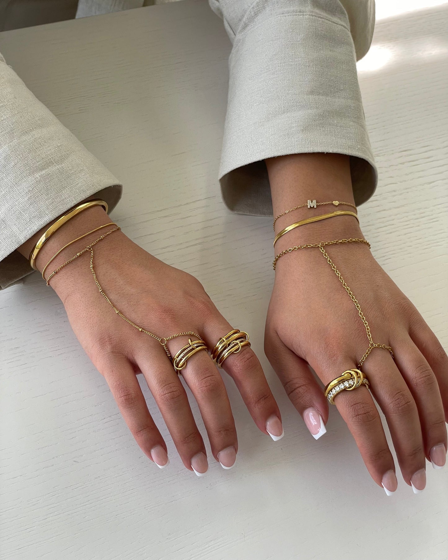 Eterna | Forgylt ring