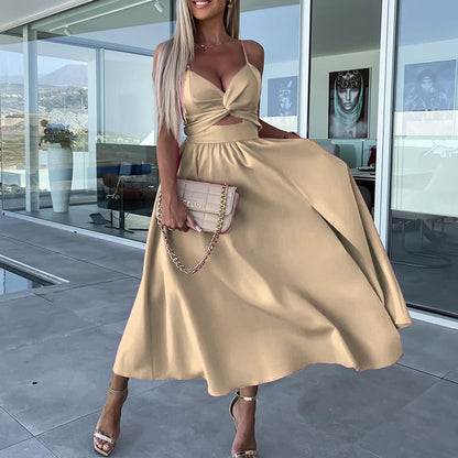 VITA - Trendy midilengde sommerkjole