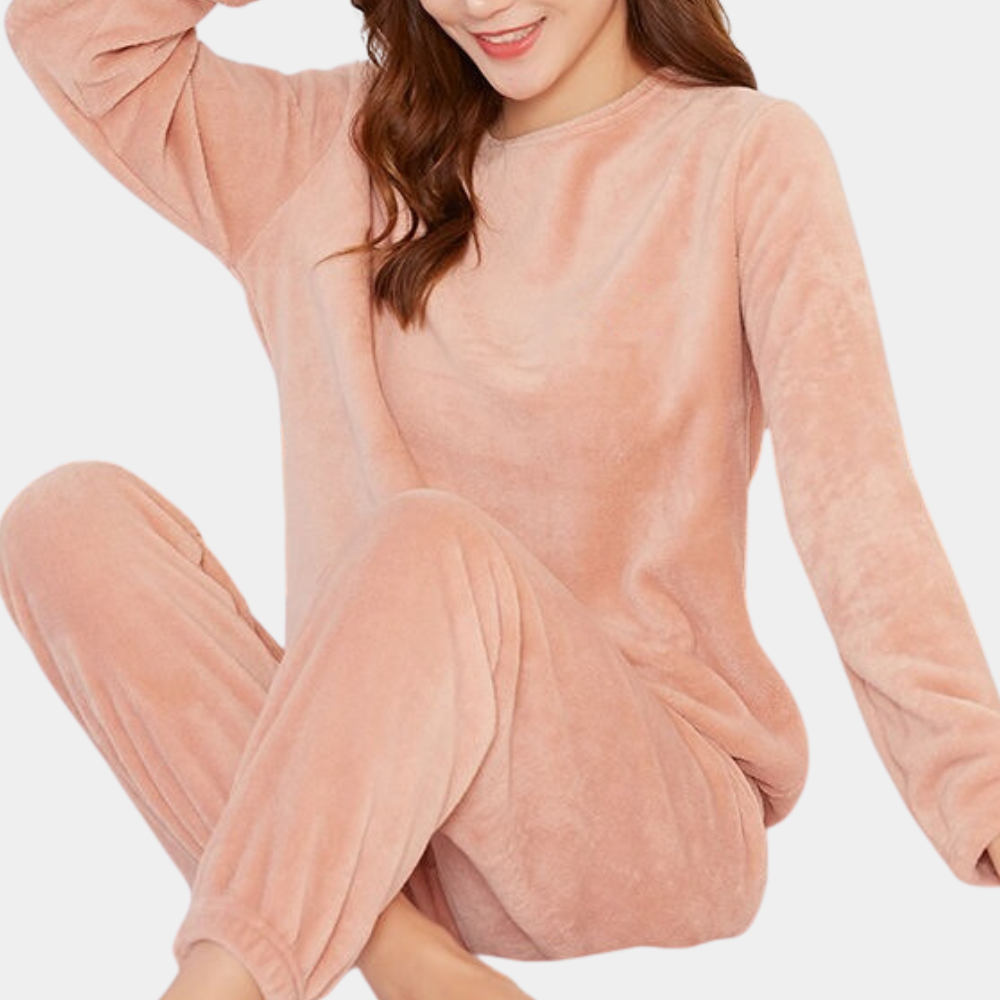 Mykt og varmt pyjamassett for kvinner