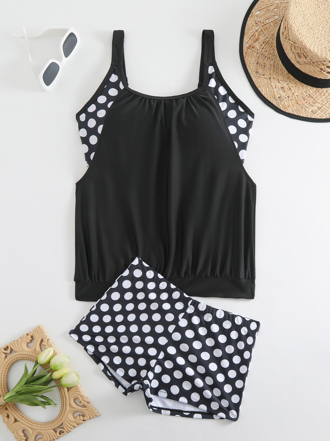 Tory | Chic badetøysett med prikker