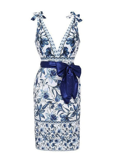 Seraphina | Chic to-dels badedrakt med V-hals