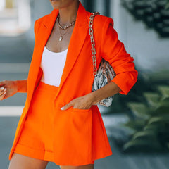 KATRIN - Blazer og shorts-sett