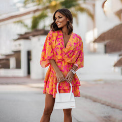 ANNALISE - Elegant mini kjole