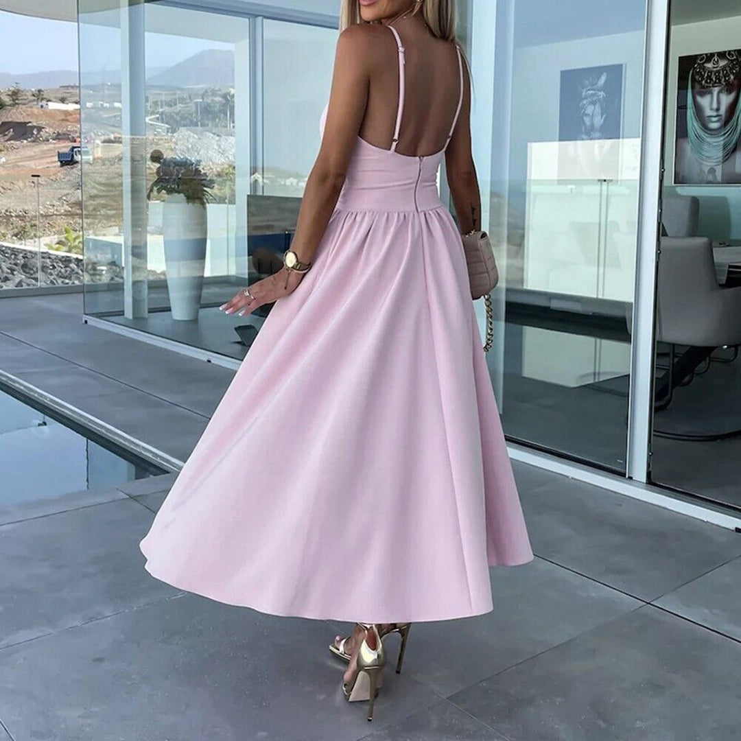 VITA - Trendy midilengde sommerkjole