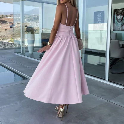 VITA - Trendy midilengde sommerkjole