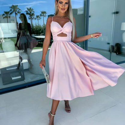 VITA - Trendy midilengde sommerkjole