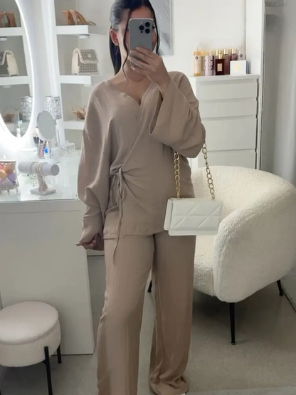 Quinn | Kimonostil 2-delt sett