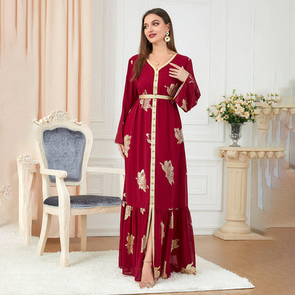 SOPHIE - Elegant sommer maxikjole