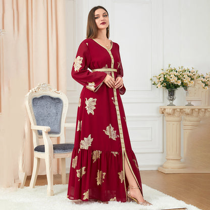 SOPHIE - Elegant sommer maxikjole
