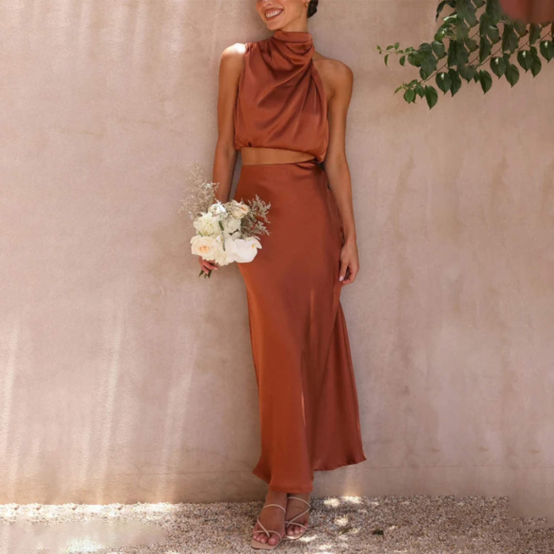 GUILLAUME - Stilig lang skjørt