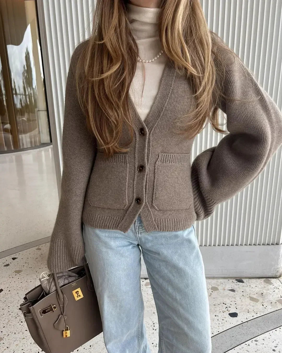 Jessica | Elegant strikket cardigan
