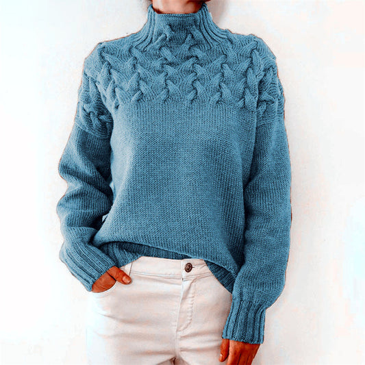 SANSA - Elegant genser med turtleneck