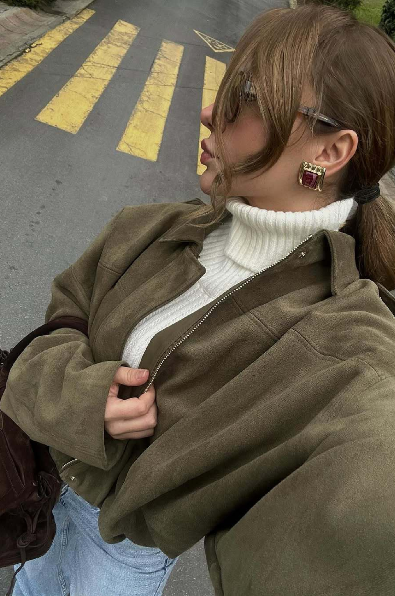 Suedesjakke Ziva | Luksuriøs tekstur, avslappet snitt