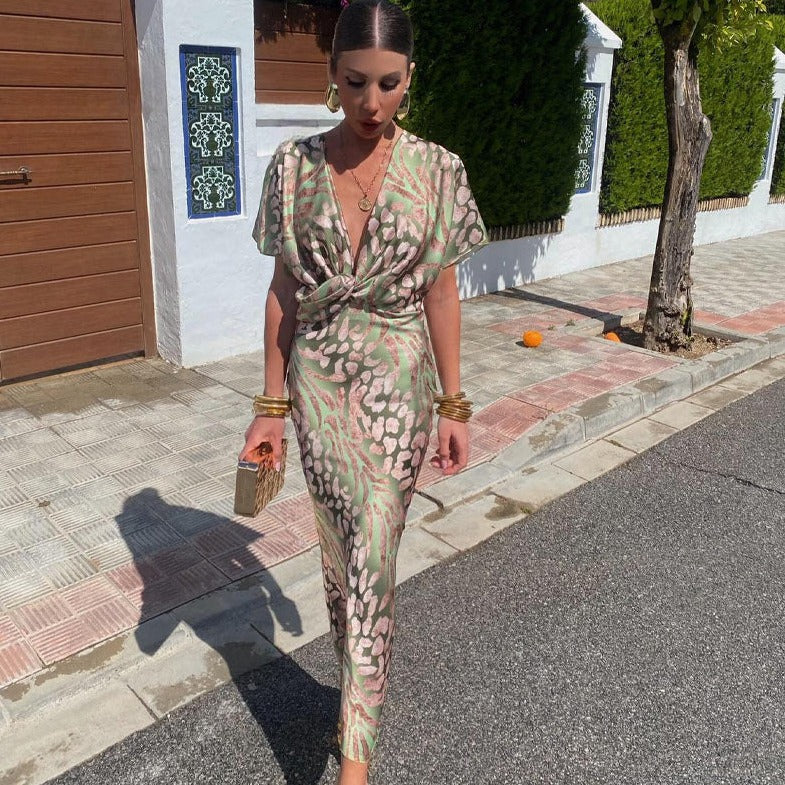 Paloma – Vestido Largo de Terciopelo