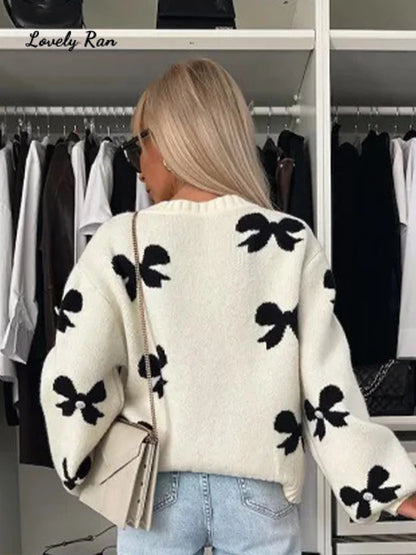 Flavie | Cardigan med sløyfer