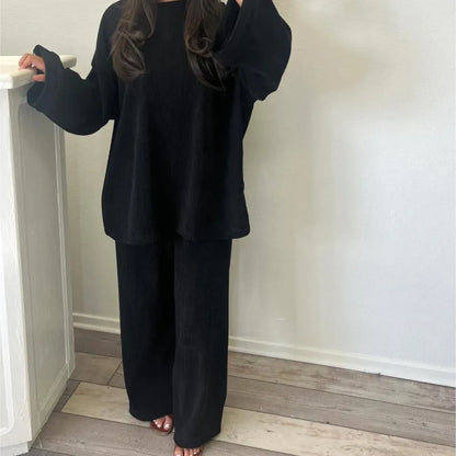 Sharon | To-delt sett i kordfløyel