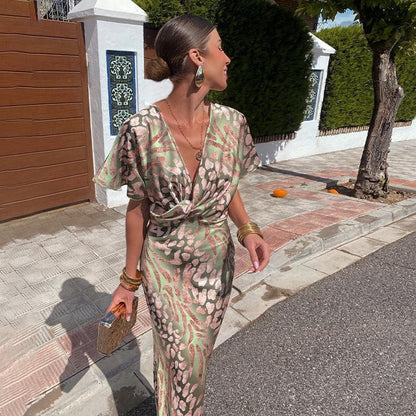 Paloma – Vestido Largo de Terciopelo