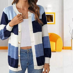 Clarisse | Stripete og koselig cardigan