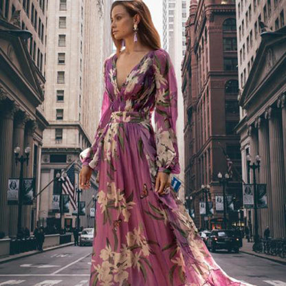 TORILL - Elegant lang kjole