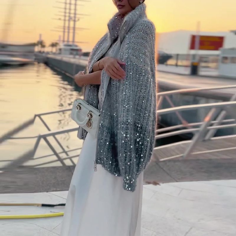 Livia | Glitrende genser