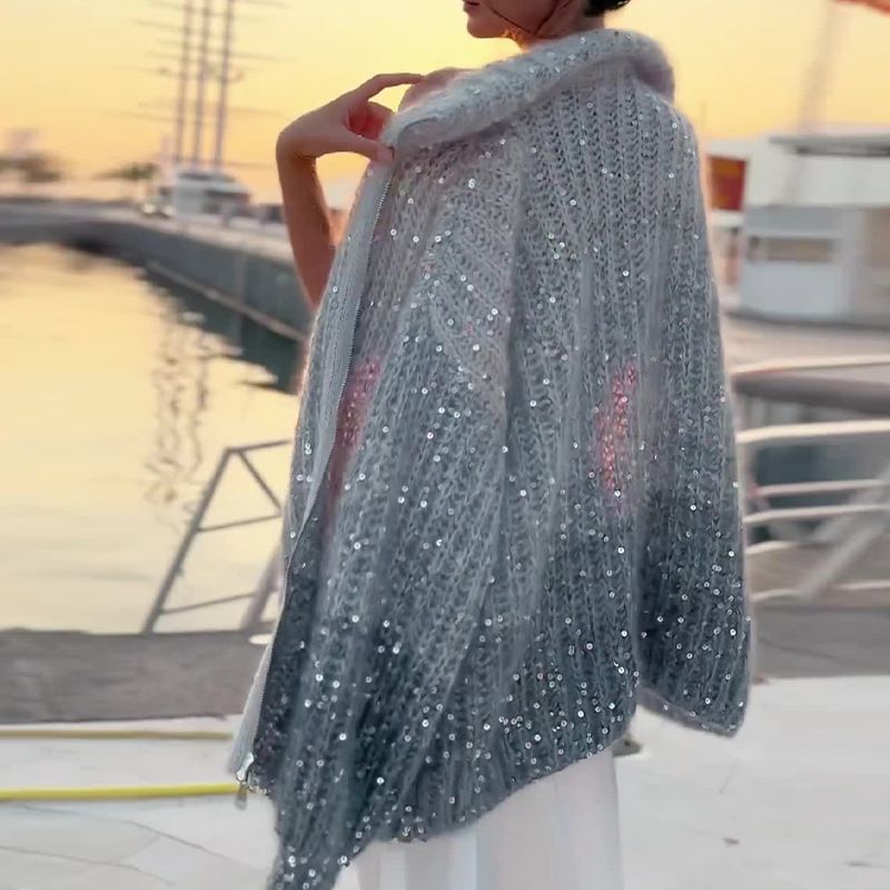 Livia | Glitrende genser