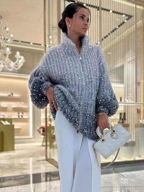 Livia | Glitrende genser