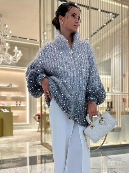 Livia | Glitrende genser