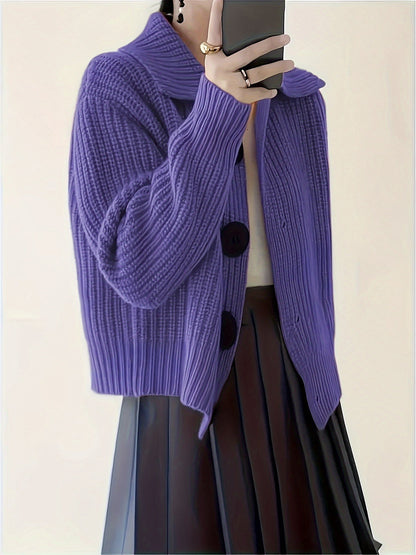 Amy - Avslappet genser med lange ermer