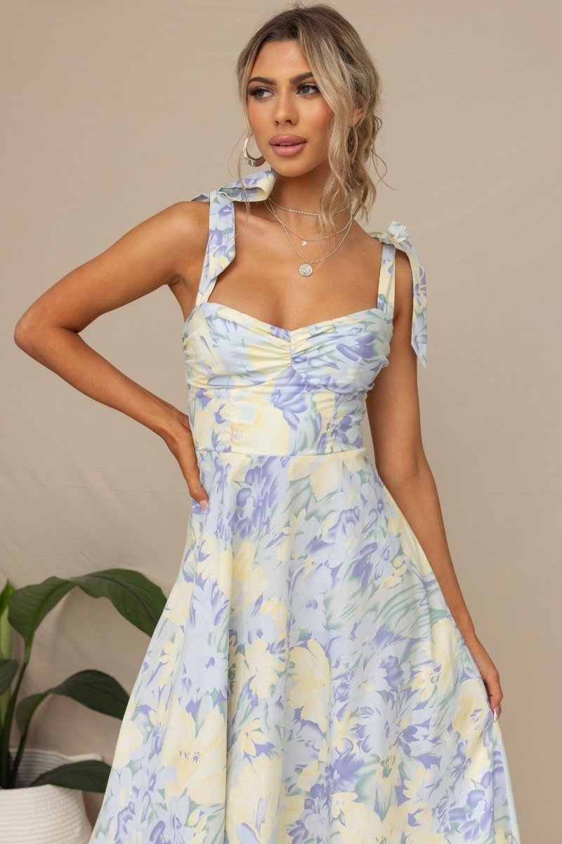 Vestido Flor Alada