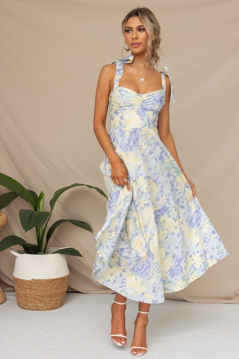 Vestido Flor Alada