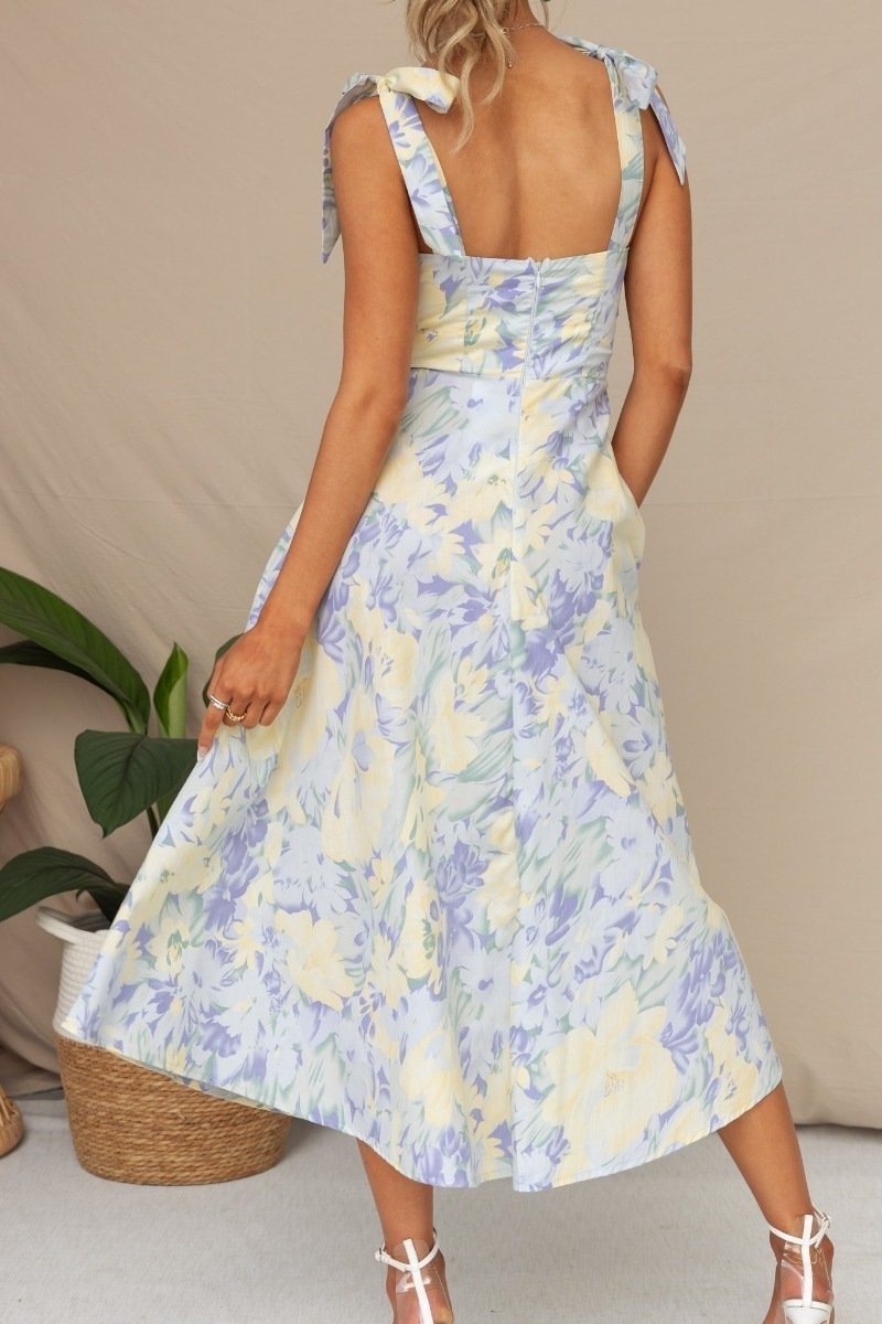 Vestido Flor Alada