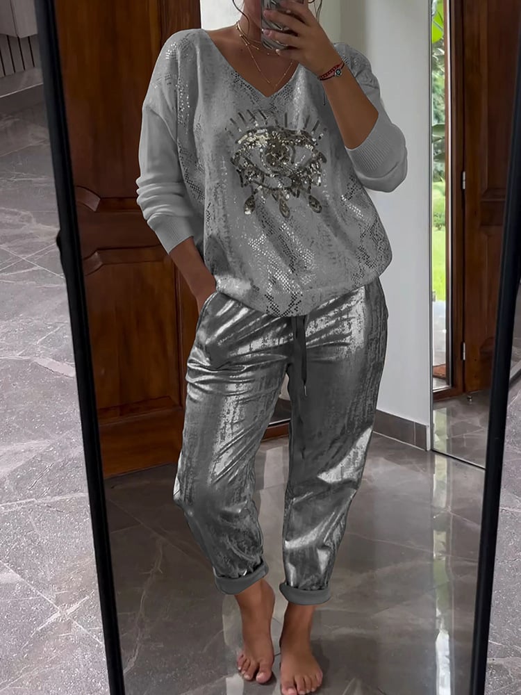 Ethel | Sett med Glitrende og Skinnende Ondt Øye