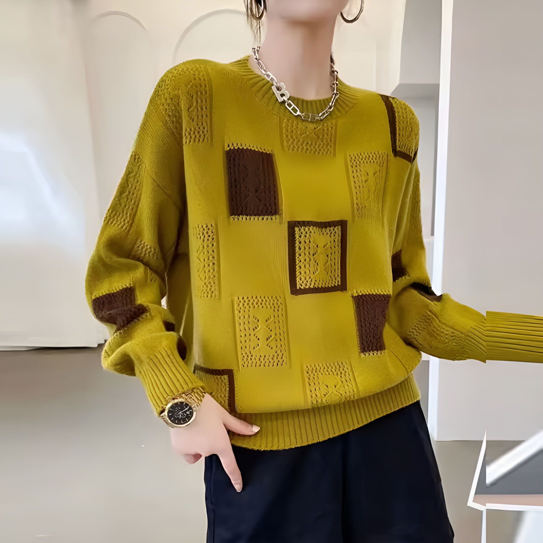 Tharisse | Chic og Komfortabel Genser