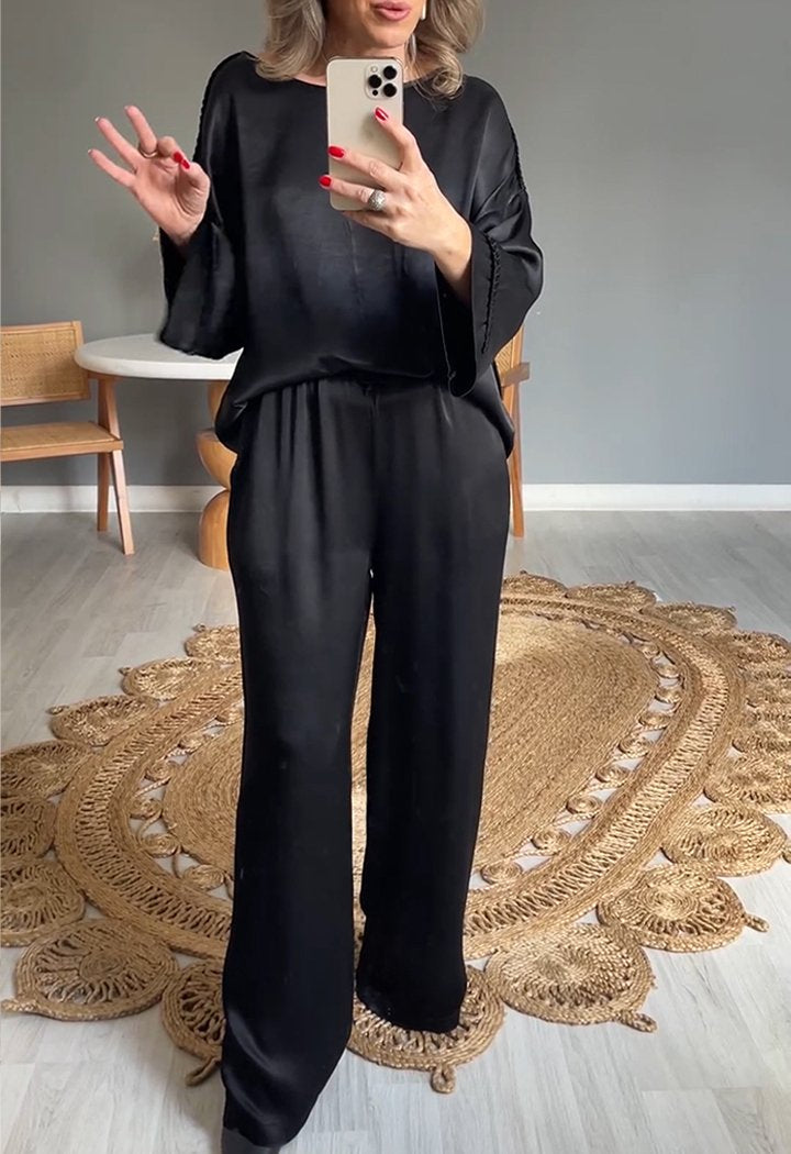 Sophie | Klassisk to-delt sett med høy hals