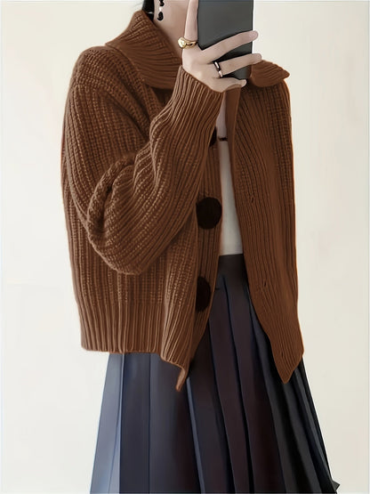 Amy - Avslappet genser med lange ermer