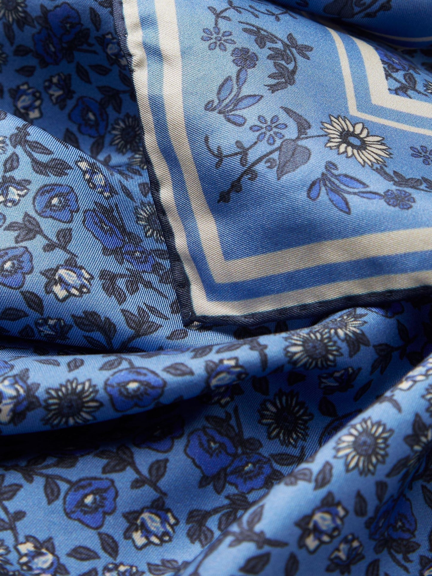 Écharpe Florisima Sia Bleu