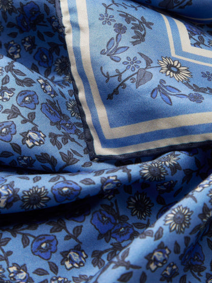 Écharpe Florisima Sia Bleu