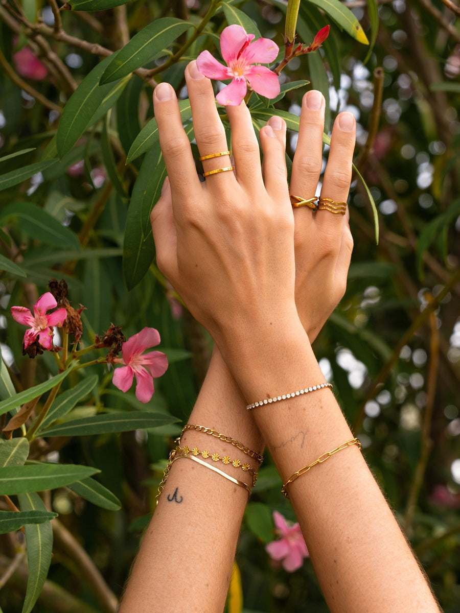 Lustra | Slangeskjedearmbånd