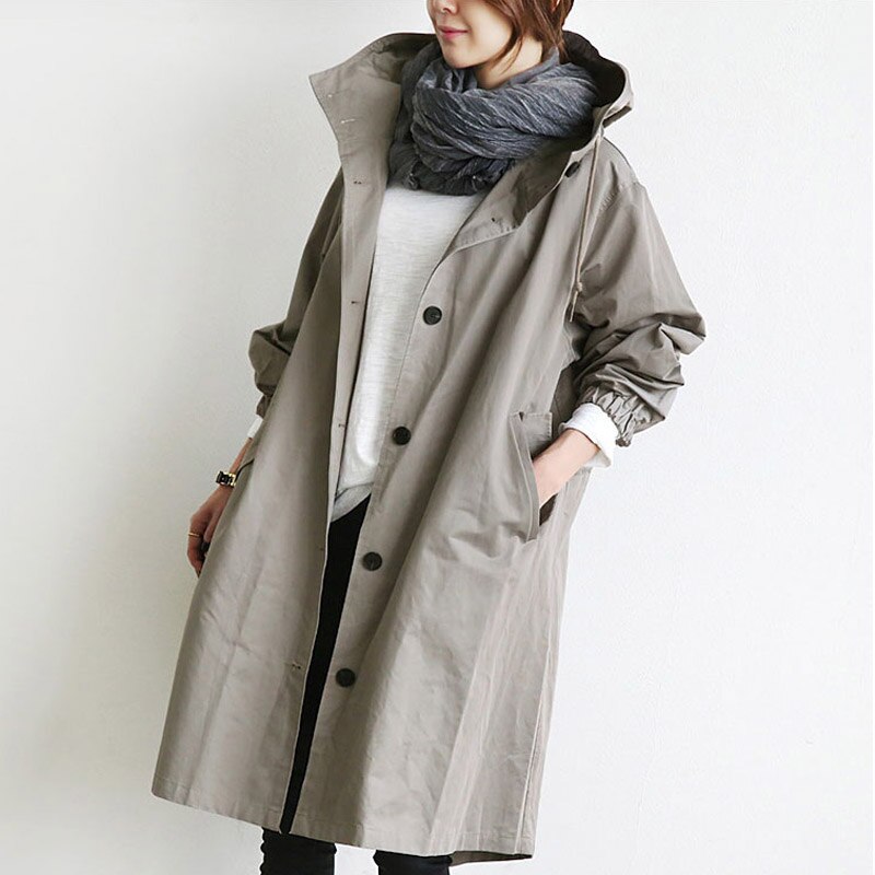 Marcie | Vanntett trench-coat
