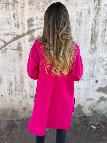 Cobie | Lang glidelåsjakke