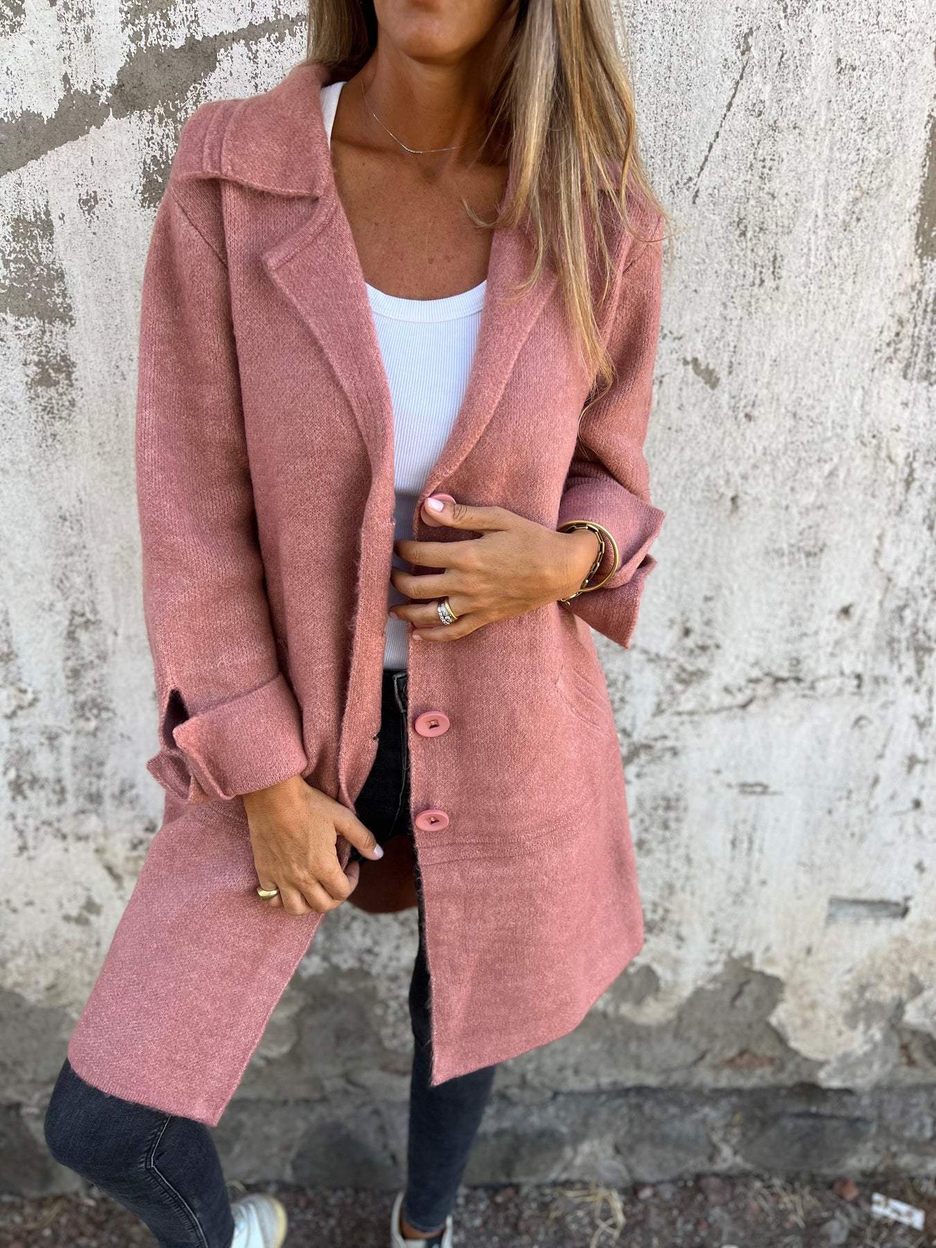 Betsy | Lang avslappet cardigan