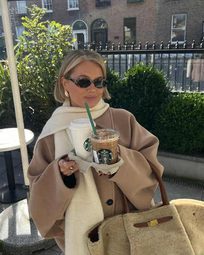 Ivy | Trendy oversized ullkåpe