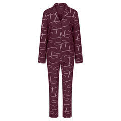 Triumph Boyfriend Fit pyjamas, rød