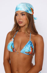 MARI – Skjerf i Coastal Treasure-print